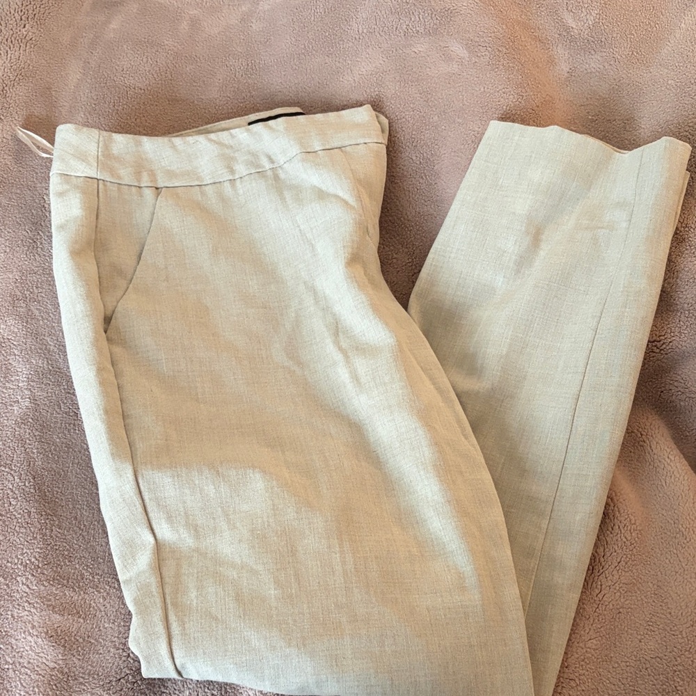 Amanda & Chelsea Light Tan Trousers